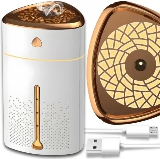 Ultragarsinis daugiafunkcinis oro drėkintuvas, 1000 ml + eterinių aliejų rinkinys